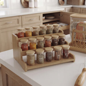 Spice Jar Rack