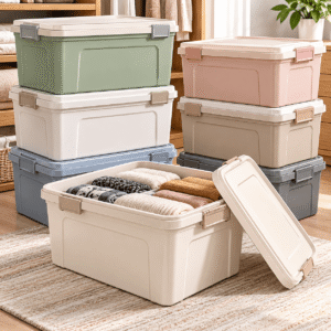 Lidded Household Storage Box