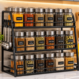 Spice Jar Rack