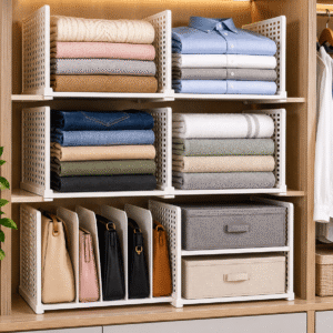 Wardrobe Shelf Organizer